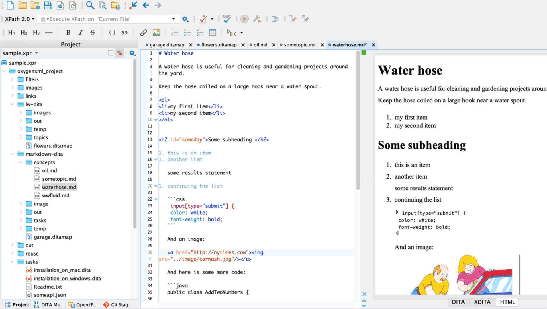 XML Authoring